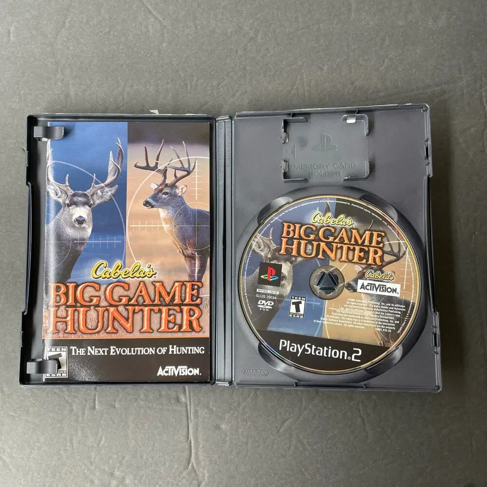 Cabela's Big Game Hunter PS2 Complete Works